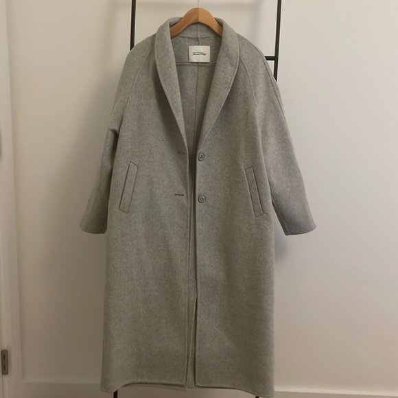 American Vintage Dadou Love Coat In Polaire - Picture 6 of 11